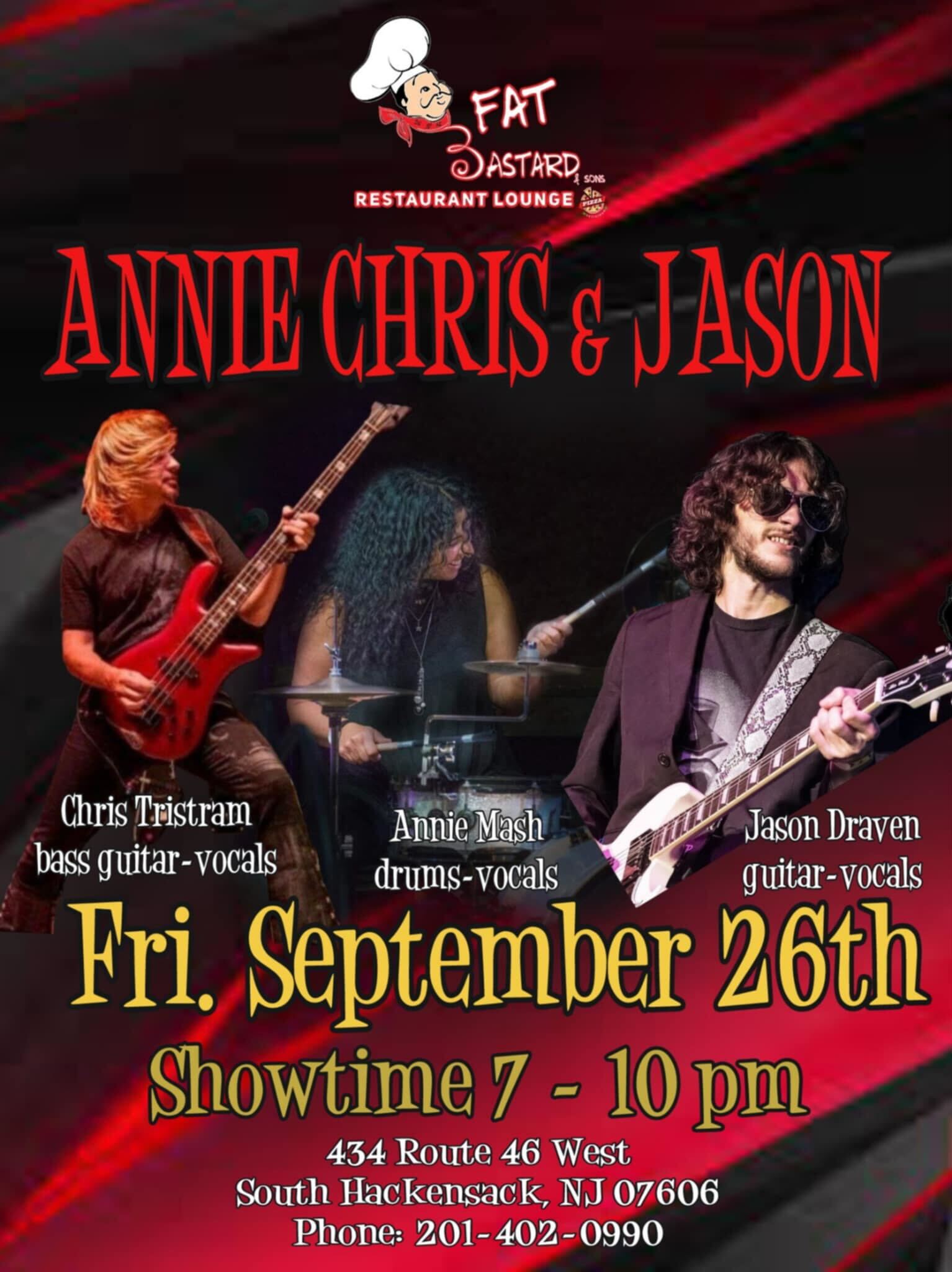 Annie, Chris & Jason