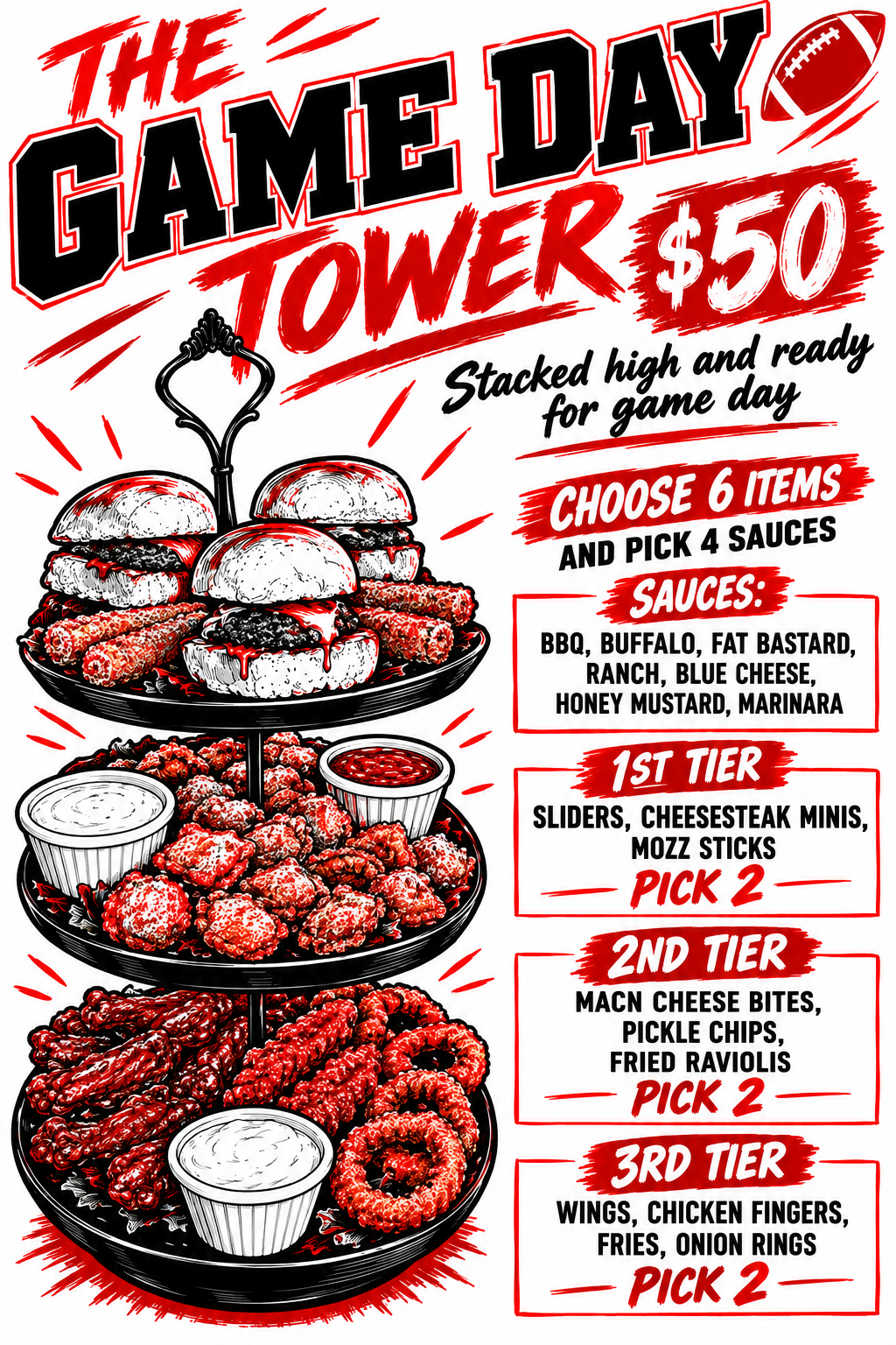 Game Day Tower Special